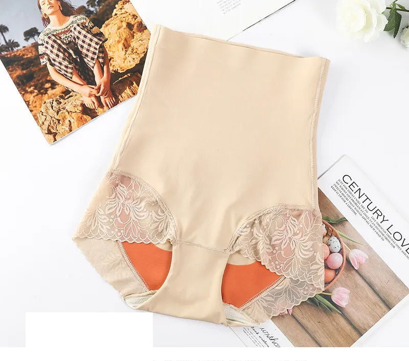 High waist Belly Tucker and Hips lifting 2 in 1 Thin panty for women's look slim