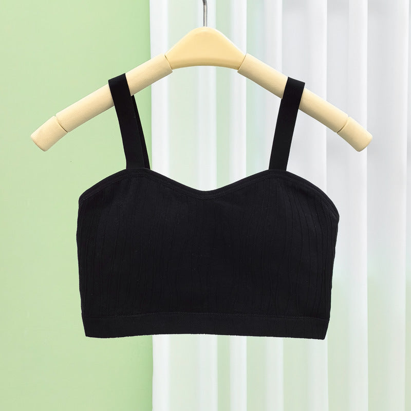 Detachable Pad Beauty Vest Sports Bra - Shockproof