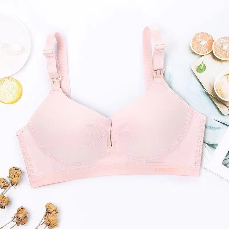 Nursing Adjustable brestfeeding bra , four layer leck proof parturient , nursing bra