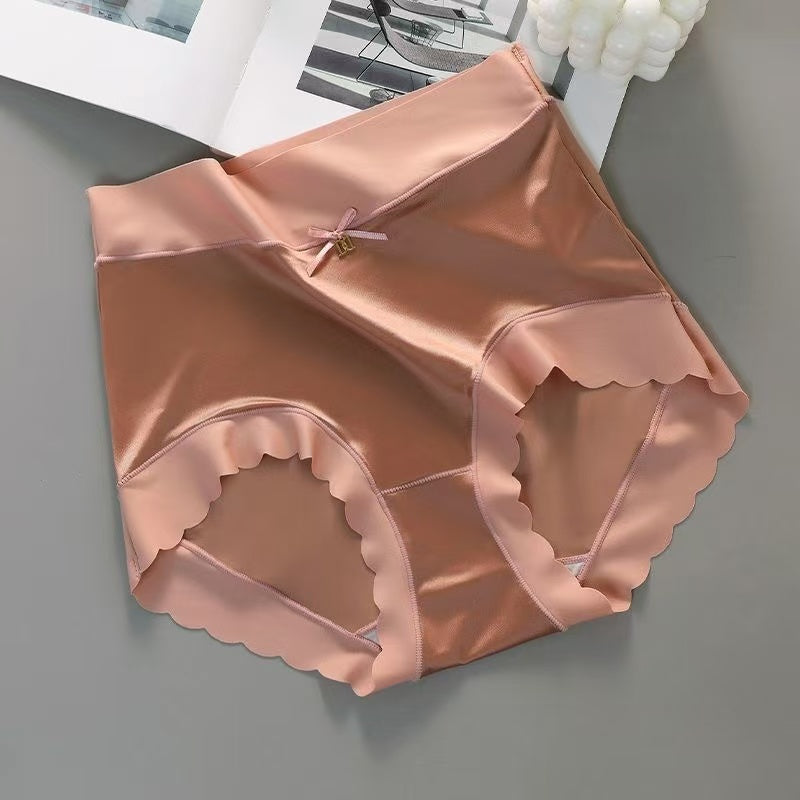 Zuruwears Mid-high waist belly-control panty seamless antibacterial crotch sexy breathable luxury triangle panty women