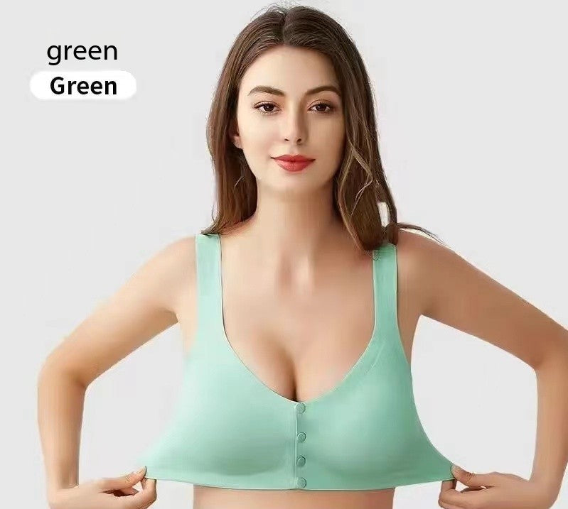Dynamics Front Open Wirefree Seamless Nursing Bra - Adjustable Strap