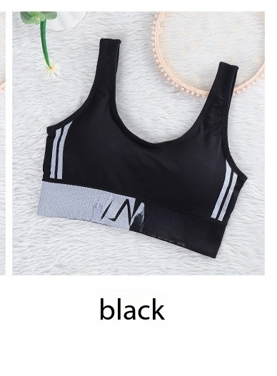 every day bra detachable soft fabric chest pad wrap teenager bra