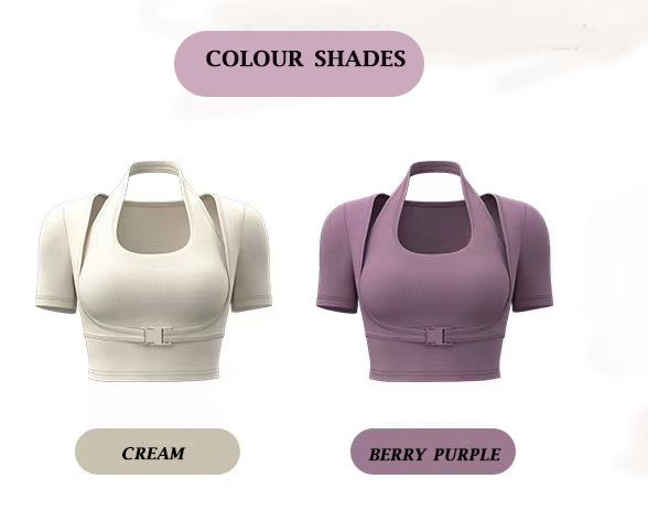 Zuruwears Vest Style Gym & Yoga Wear 2-Piece Set