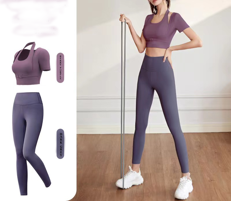 Zuruwears Vest Style Gym & Yoga Wear 2-Piece Set