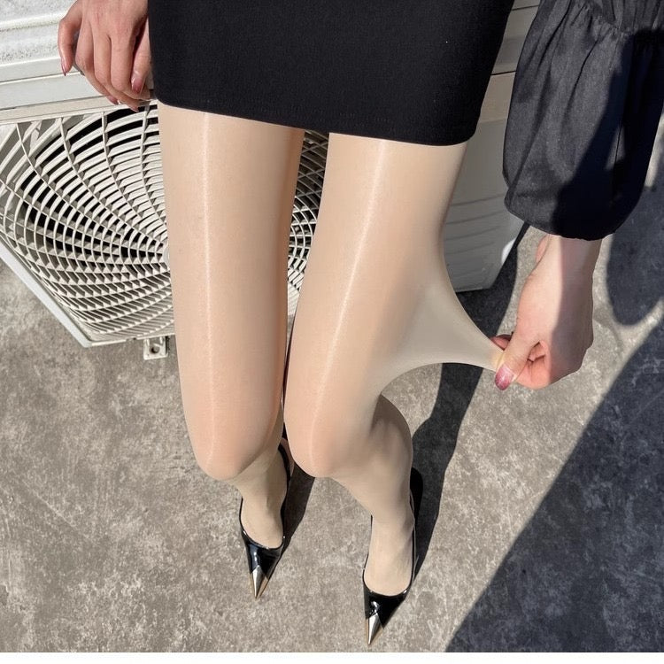 Oil Stocking Legging socks fully strechable shiny nylon silk legging and suitable for summer and winter